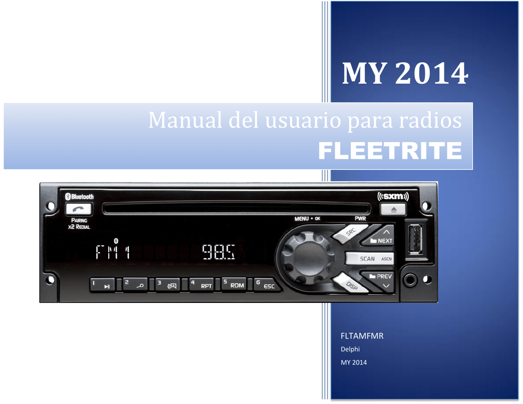 Fleetrite MY 2014 Manual de usuario | Manualzz