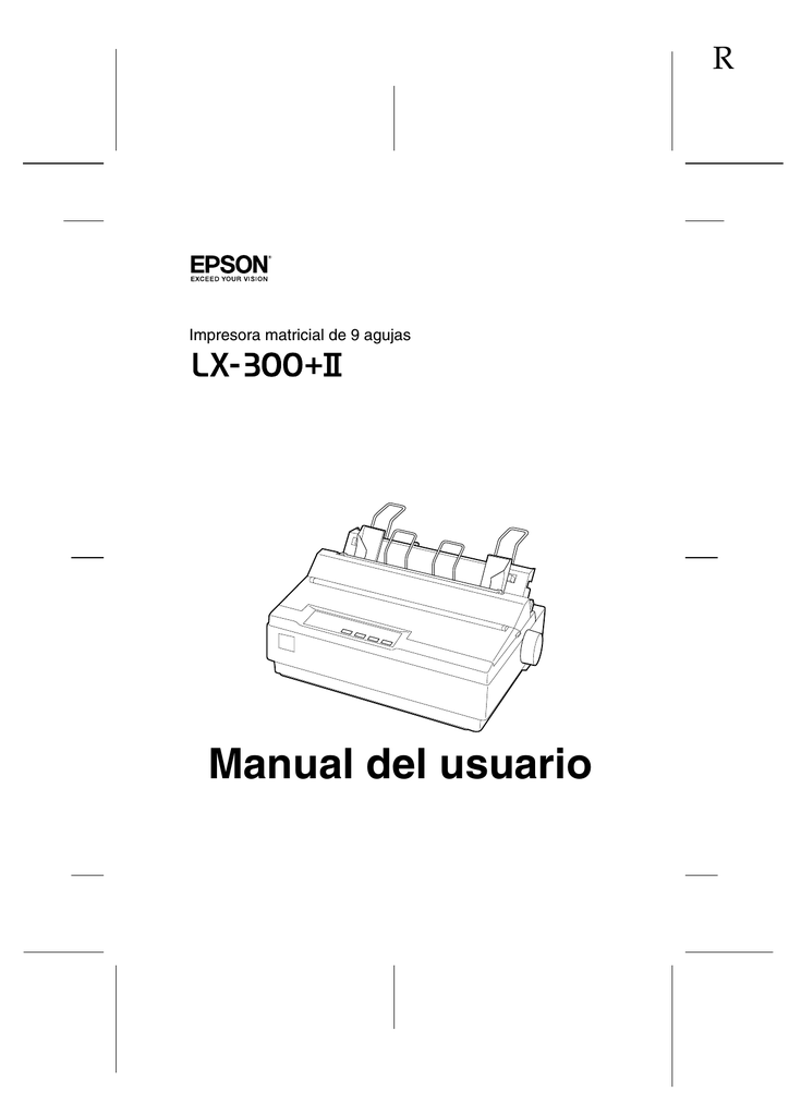 Epson Lx 300ii Manual De Usuario Manualzz 6565