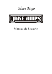 Jake Amps Blues Mojo Manual de usuario