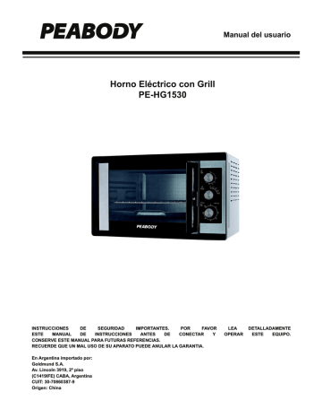 Horno electrico | Manualzz