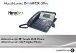 Alcatel-Lucent IP Touch 4028 Phone, 4029 Digital Phone Manual del usuario