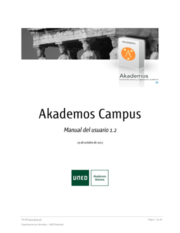 Akademos Campus - Manual Del Usuario). | Manualzz