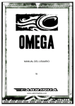 Cabrinha Omega V1 Manual del usuario