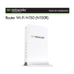 Router Wi-Fi N150 N150R Gu&iacute;a de instalaci&oacute;n