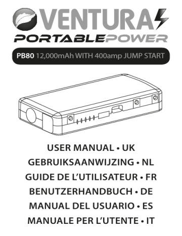 Snooper PB80 Powerbank Owner Manual | Manualzz