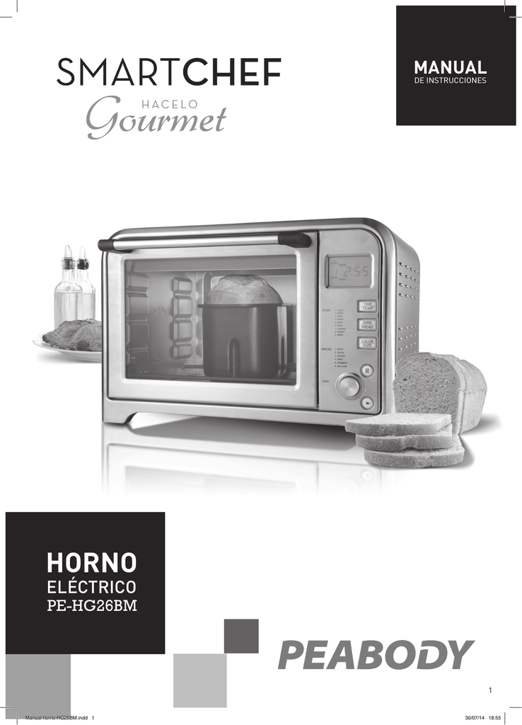 Horno electrico - PE-HG26BM | Manualzz