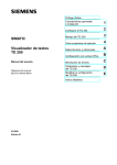Manual del usuario SIMATIC TD 200