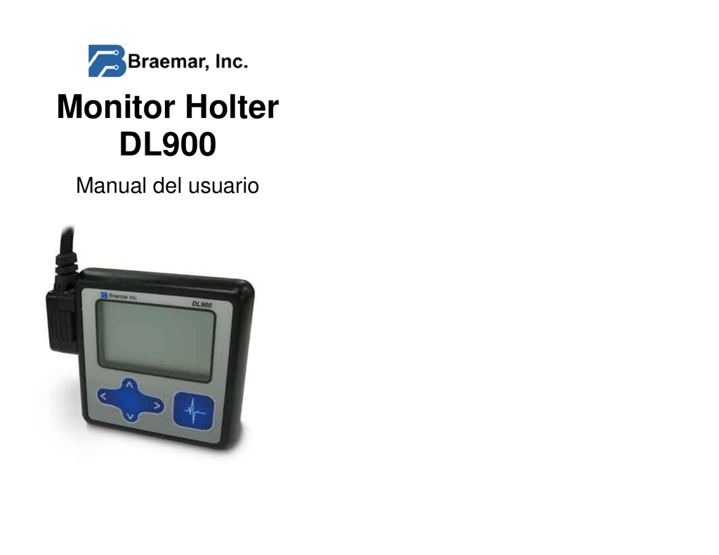 Monitor Holter DL900 Manualzz