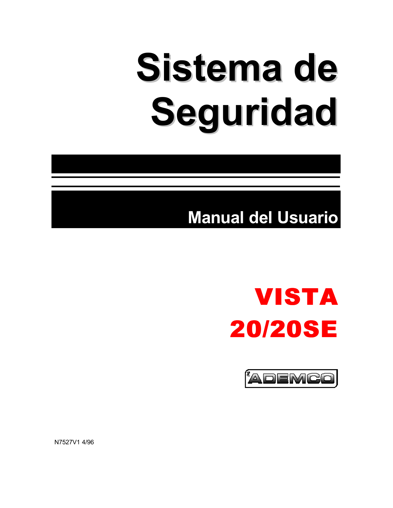 Vista-20 y Vista-20SE | Manualzz