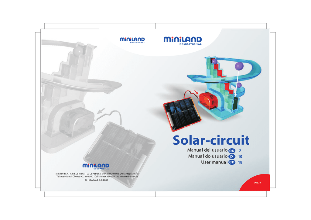 Miniland 99078 Solar-circuit