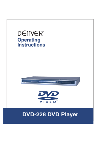 Denver DVD-228 Operating instructions | Manualzz