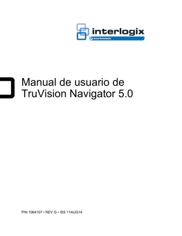 Interlogix TruVision Navigator v5 SP2 (Spanish) Manual de usuario | Manualzz