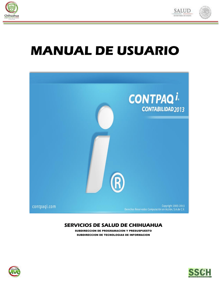 Manual De Usuario Contpai Gobierno Del Estado De Chihuahua Manualzz