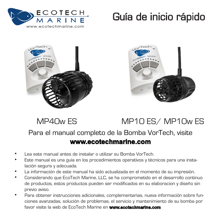 Manual - EcoTech Marine | Manualzz