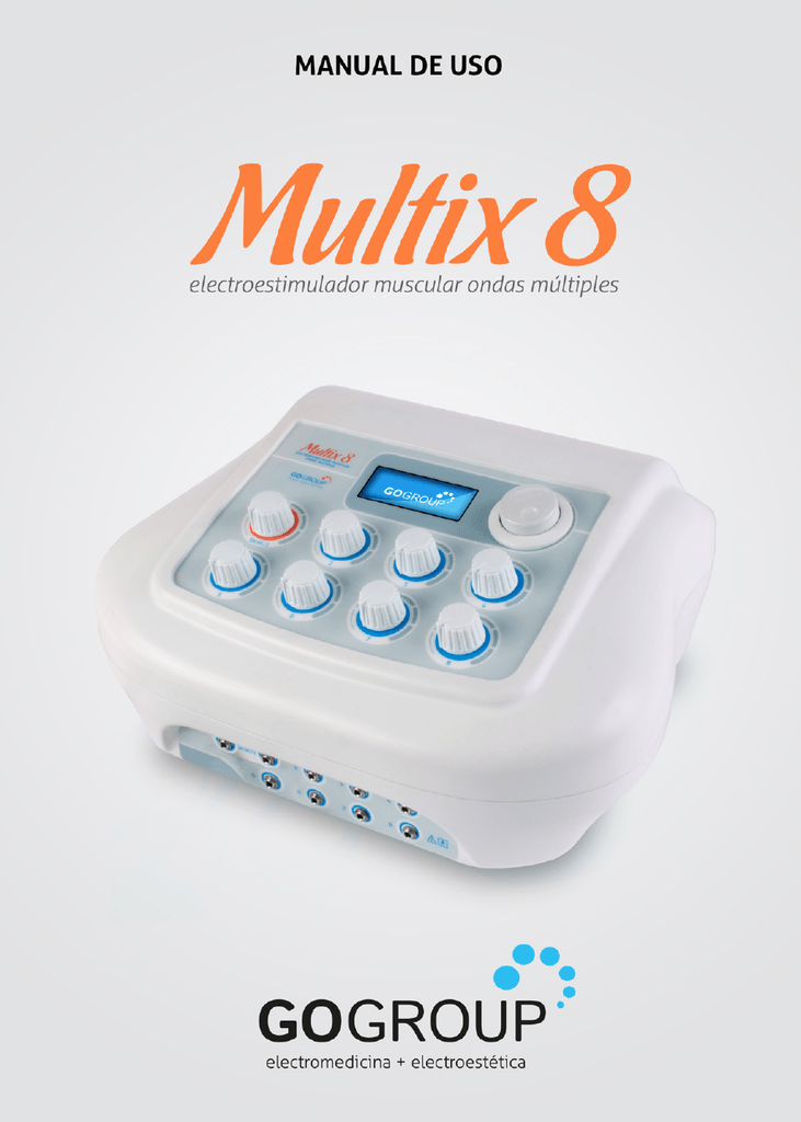 Multix 4, electroestimulador muscular de ondas múltiplesRusas, Tens, Cuadradas, Interferenciales, Australianas, Go Group, GoGroup