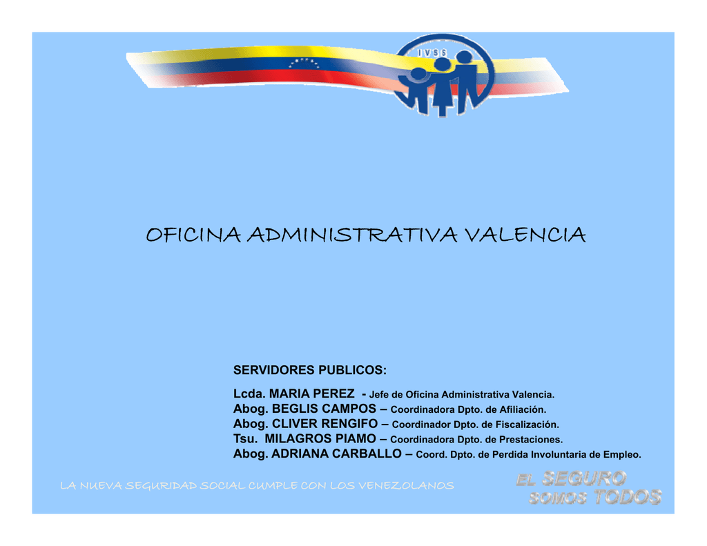 Ivss Charla Sistema De Autoliquidacion Tiuna Oficina Manualzz