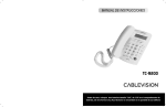 Manual de instrucciones Tel&eacute;fono TC-9200