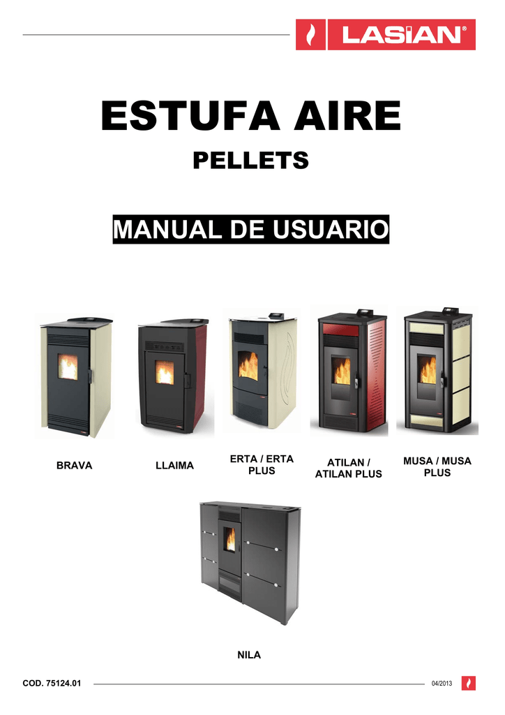 Manual estufas con limpieza automatica solo pellets (aire) Manualzz