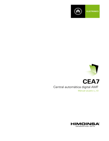 Manual de Usuario CEA7 - Generadores de Energia | Manualzz