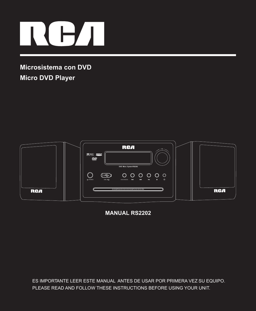 Microsistema Con Dvd Micro Dvd Player Manualzz