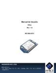 M&oacute;dulo Wi-Fi WiBee - Manual de Usuario