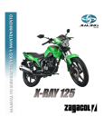 JIALING X-RAY 125 Manual de Servicio y Mantenimiento