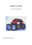 Manual de usuario tarjeta CT293+