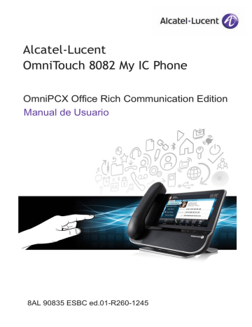 Manual de Usuario Alcatel-Lucent OmniTouch 8082 | Manualzz