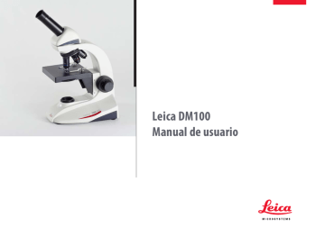 Leica DM100 Manual de usuario | Manualzz