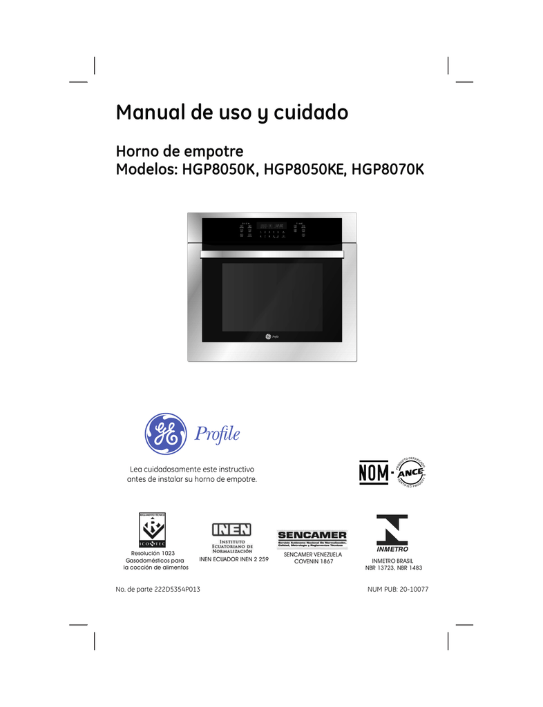Manual de uso e instalación Especificaciones técnicas y | Manualzz