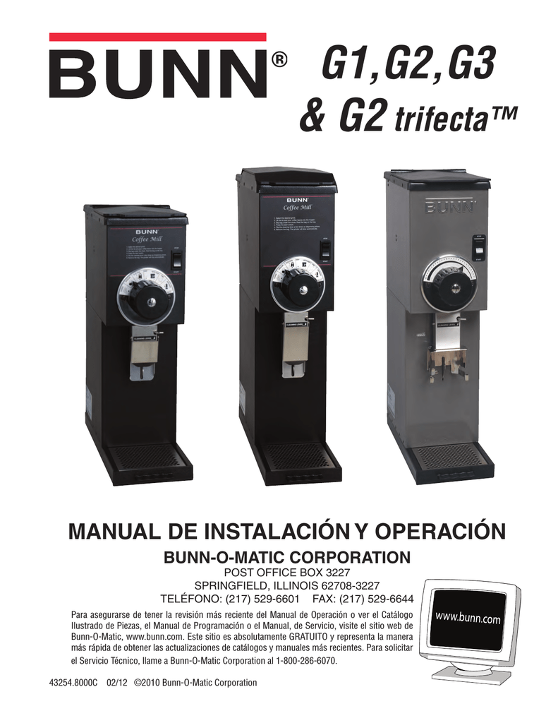 installation, operating, G1 G2 G3 G2 trifecta Installation Manualzz