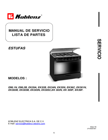 MANUAL ESTUFA3 - Portal de Servicio Koblenz | Manualzz