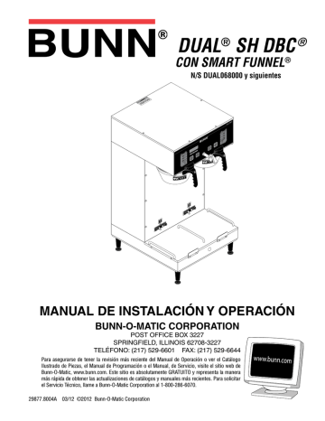 Bunn Dual® SH Soft Heat® DBC® Stainless Dual BrewWISE® Soft Heat®