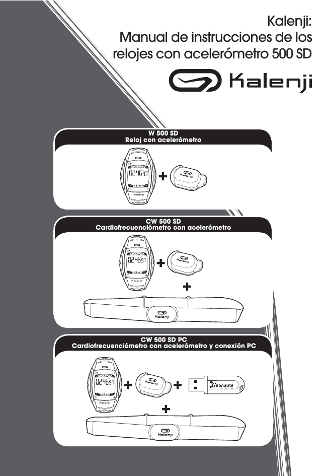 kalenji watch instructions