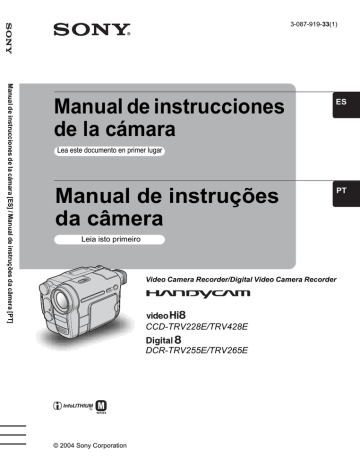 Sony dcr trv255e как подключить к компьютеру