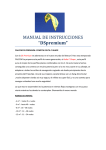 Manual de Instrucciones cometa DS Premium Delta C-Shape