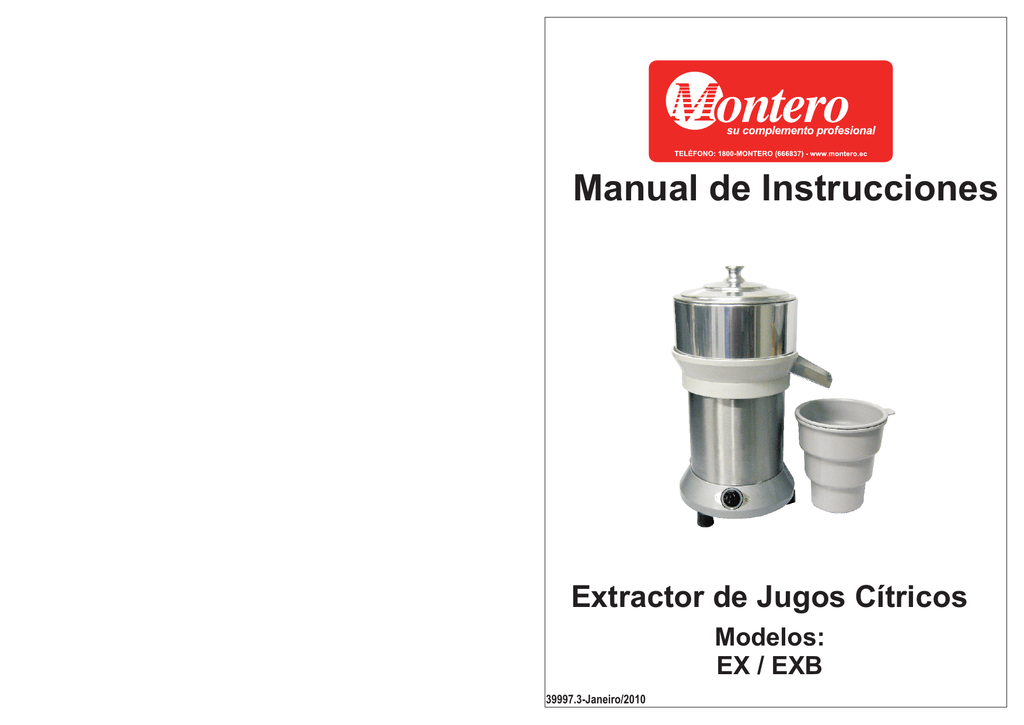 Manual de Instrucciones | Manualzz