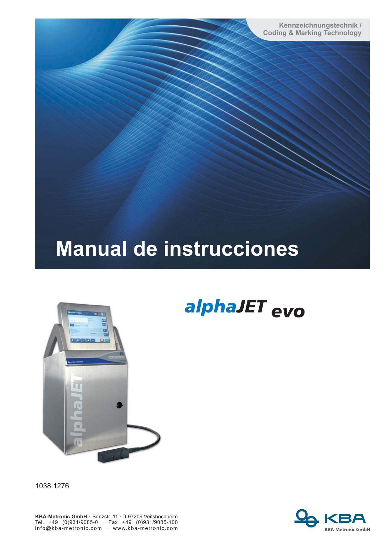 alphaJET evo Grupo Impryma Manualzz