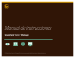 Quantum View Manage - Manual de instrucciones