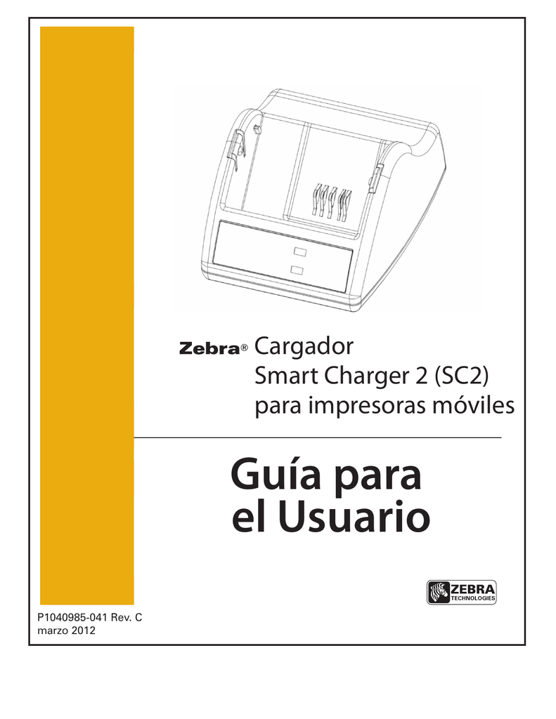 Zebra Guía para el Usuario | Manualzz
