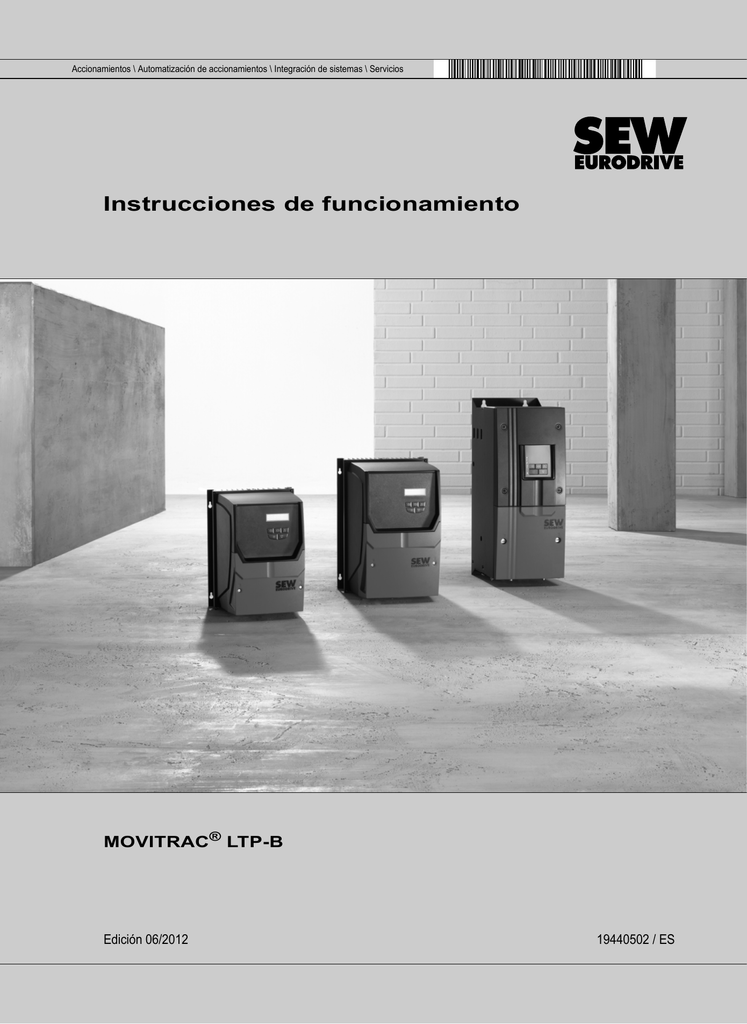 SEW MOVITRAC® LTP-B / Manual De Instrucciones | Manualzz