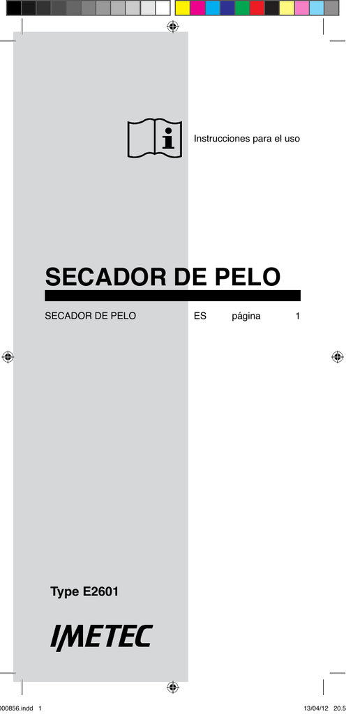 SECADOR DE PELO | Manualzz
