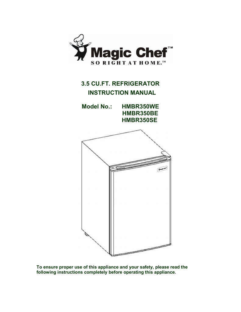 magic chef hmbr350se