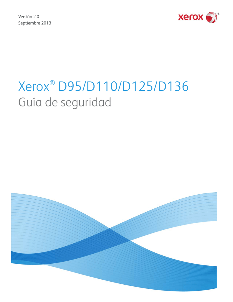 Xerox® D95/D110/D125/D136 Manualzz