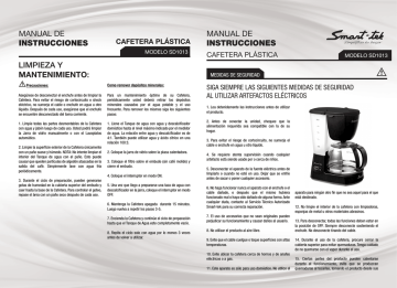 MNL Cafetera - Smart | Manualzz