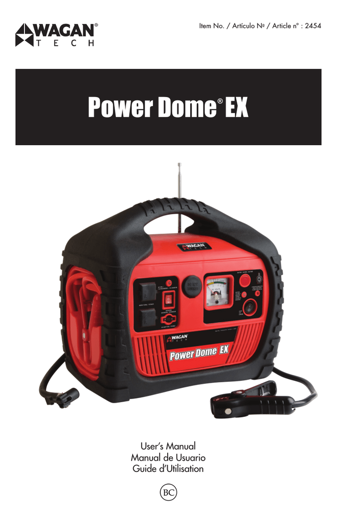 Power Dome® EX Manualzz