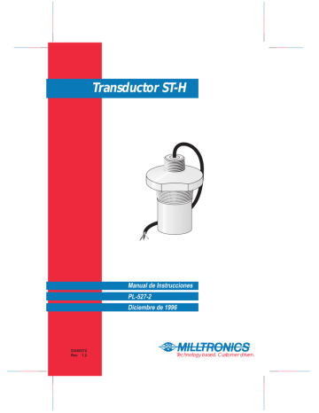 Milltronics PL-527-2 Manual de usuario | Manualzz