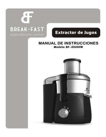 BF-JE600W IM.cdr | Manualzz