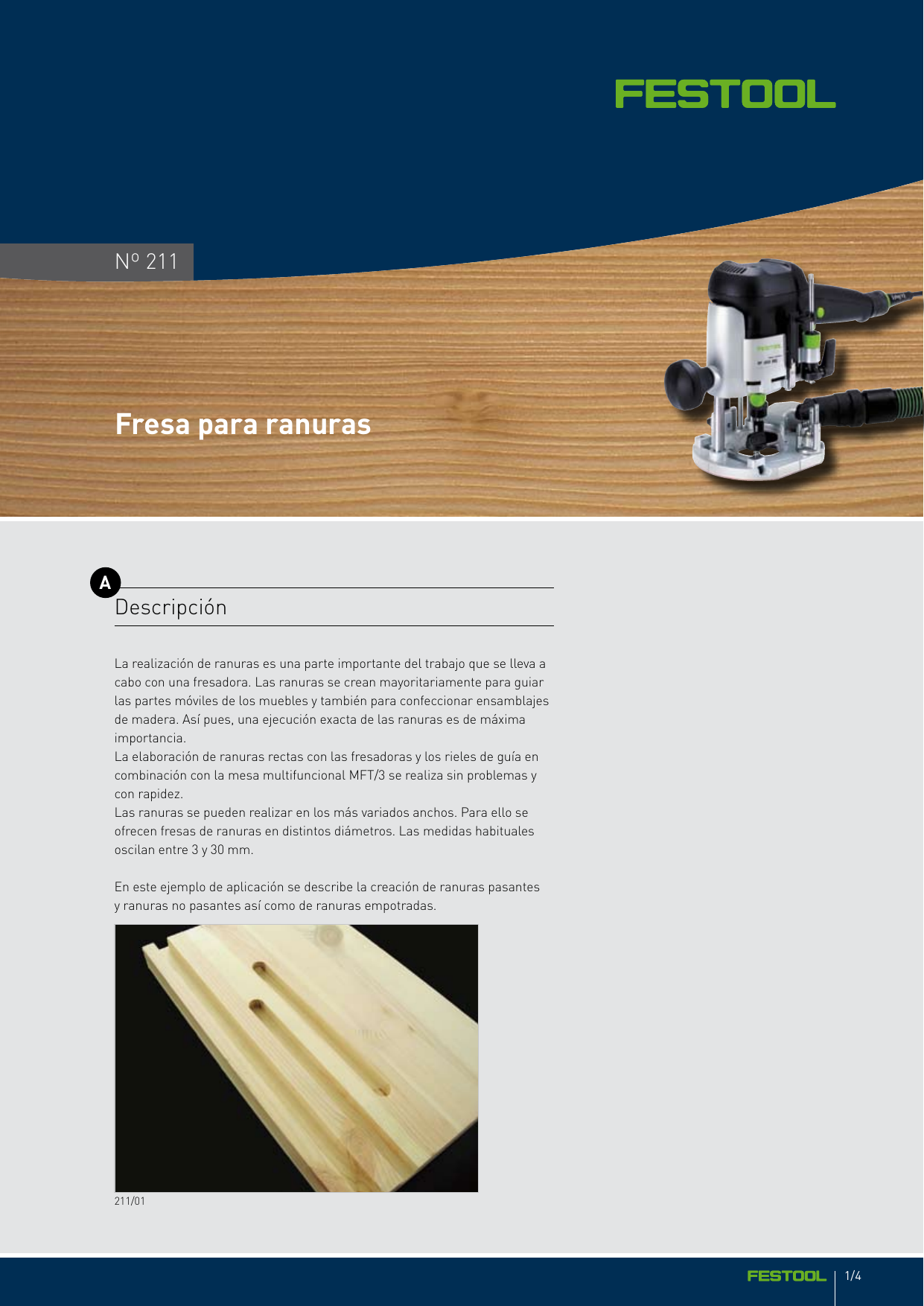 📑 Fresar una ranura en madera » instrucciones para la fresadora