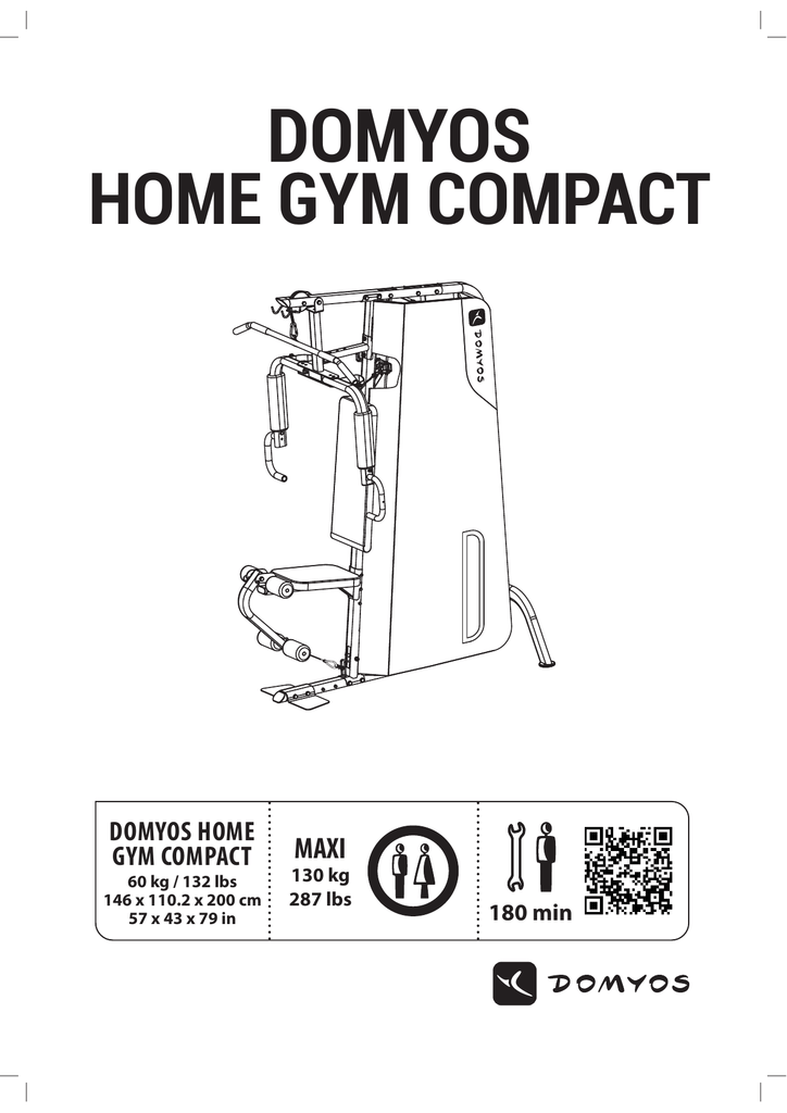 home gym compact domyos opiniones